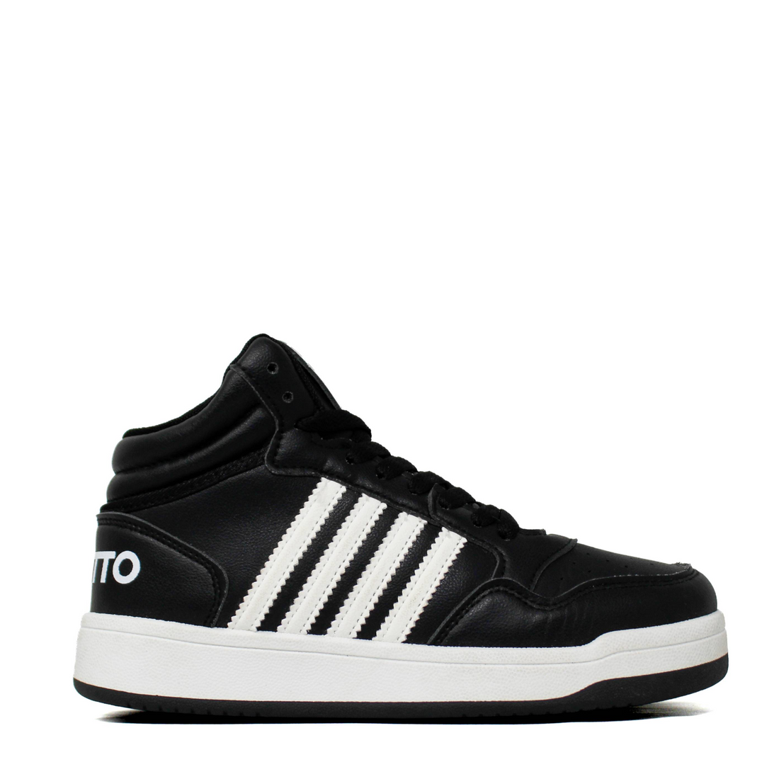 Women CLT-9852 Sneakers Black White