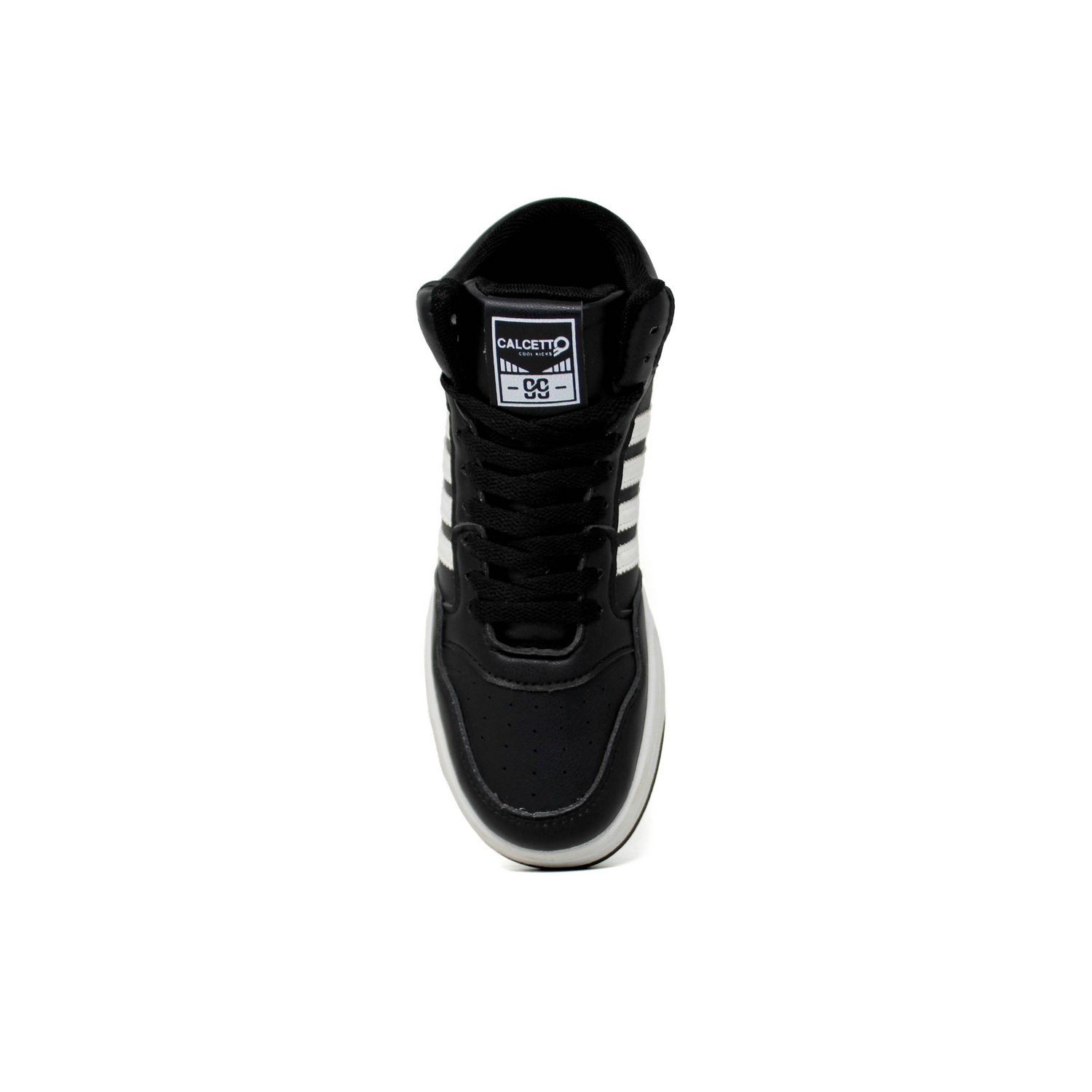Light Weight CLT-9852 BLACK WHITE Running Shoes