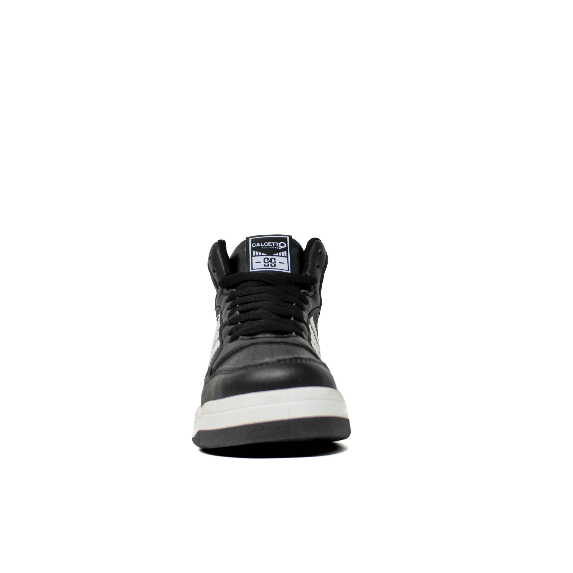 Light Weight CLT-9852 BLACK WHITE Running Shoes