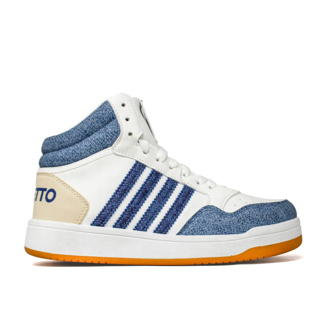 Women CLT-9852 Sneakers White Blue