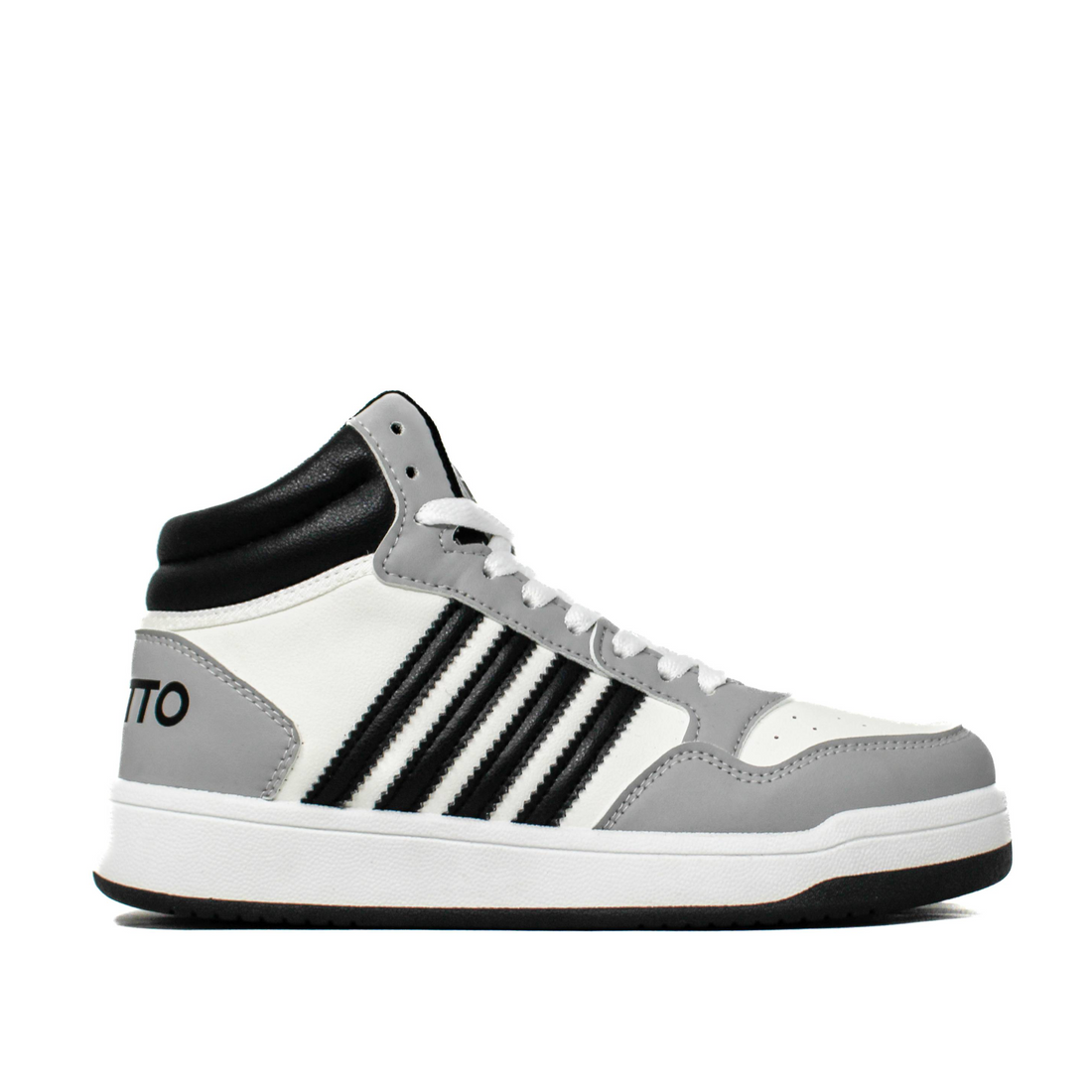 Women CLT-9852 Sneakers White Grey Black