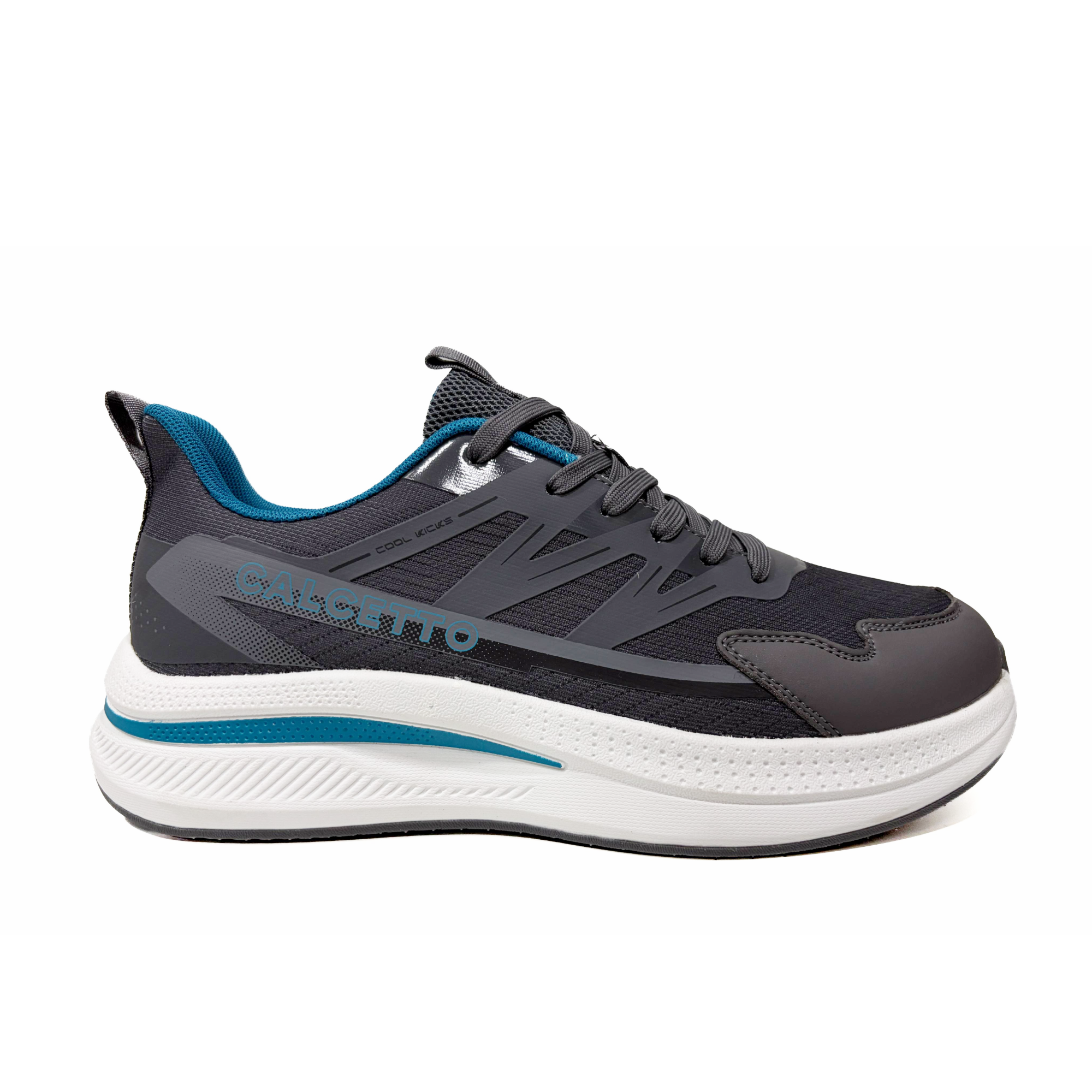 Light Weight CLT-1071 D GREY GREEN Running Shoes