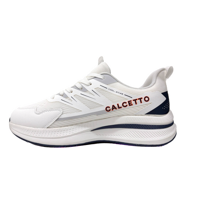 Light Weight CLT-1071 WHITE BLUE Running Shoes