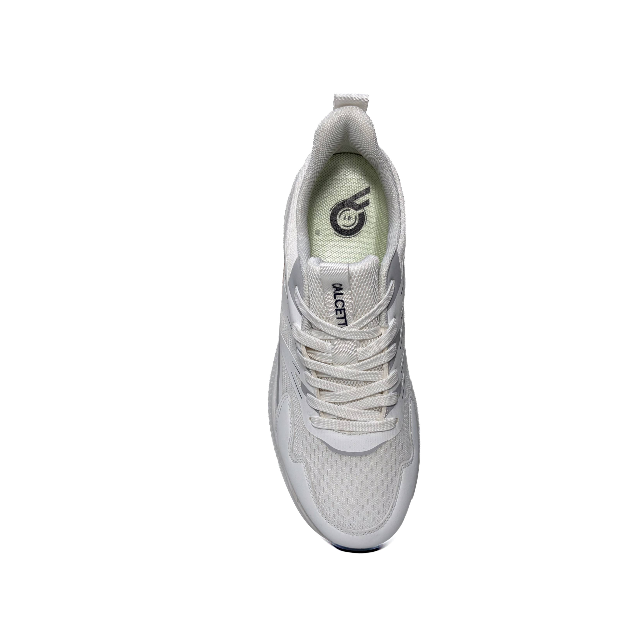 Light Weight CLT-1071 WHITE BLUE Running Shoes