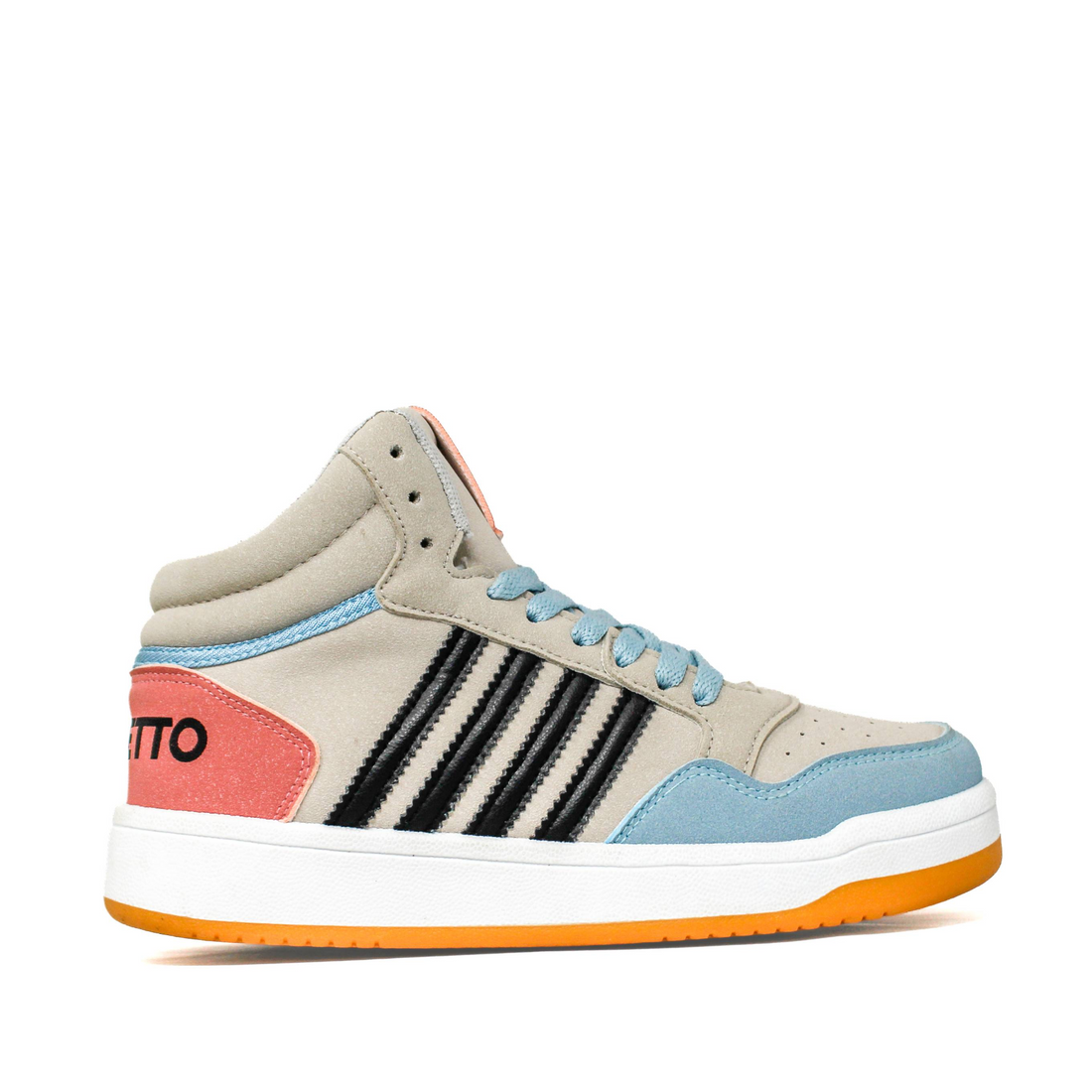 Women CLT-9852 Sneakers Grey Sky Black