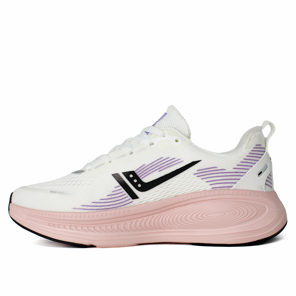 Women CLT-9844 Sports White Purple
