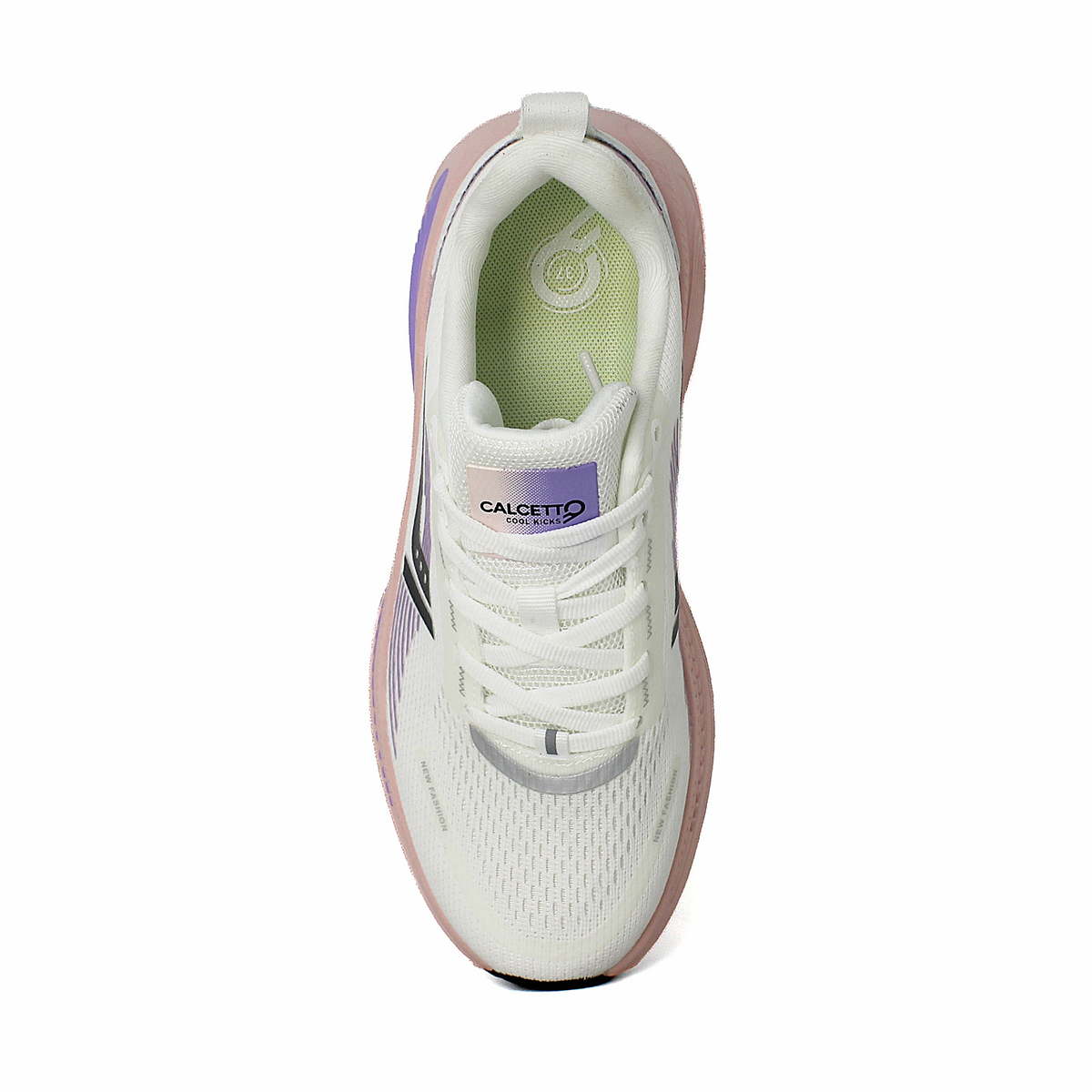 Women CLT-9844 Sports White Purple