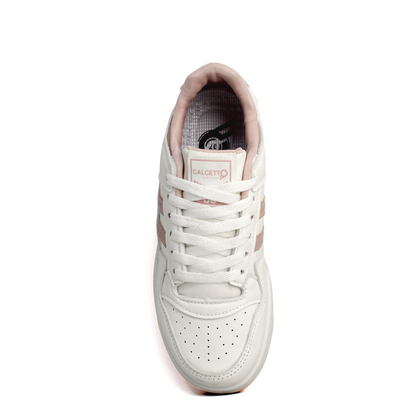 Women CLT-9834 Sneakers White Pink