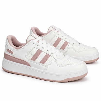 Women CLT-9834 Sneakers White Pink